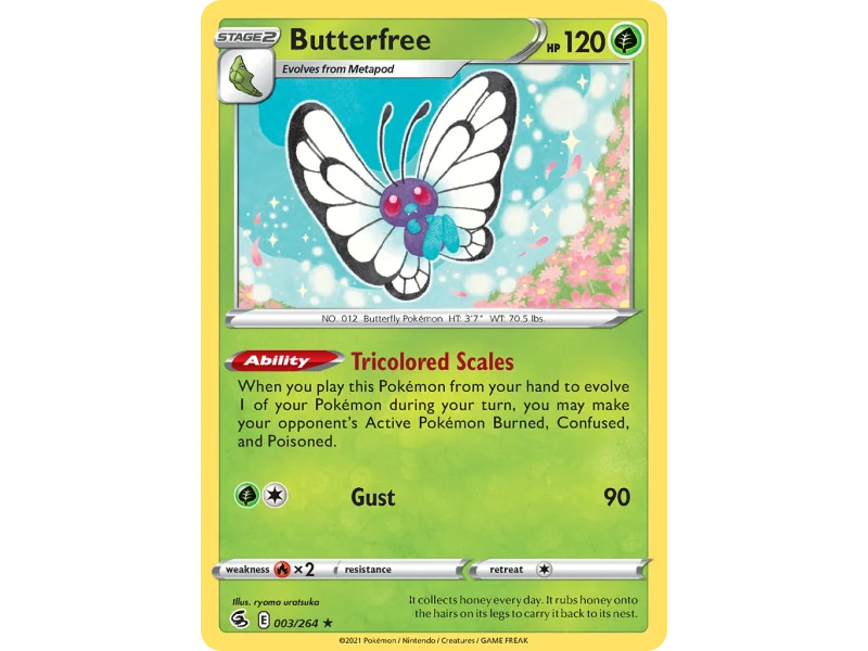 Butterfree (Reverse Holo)