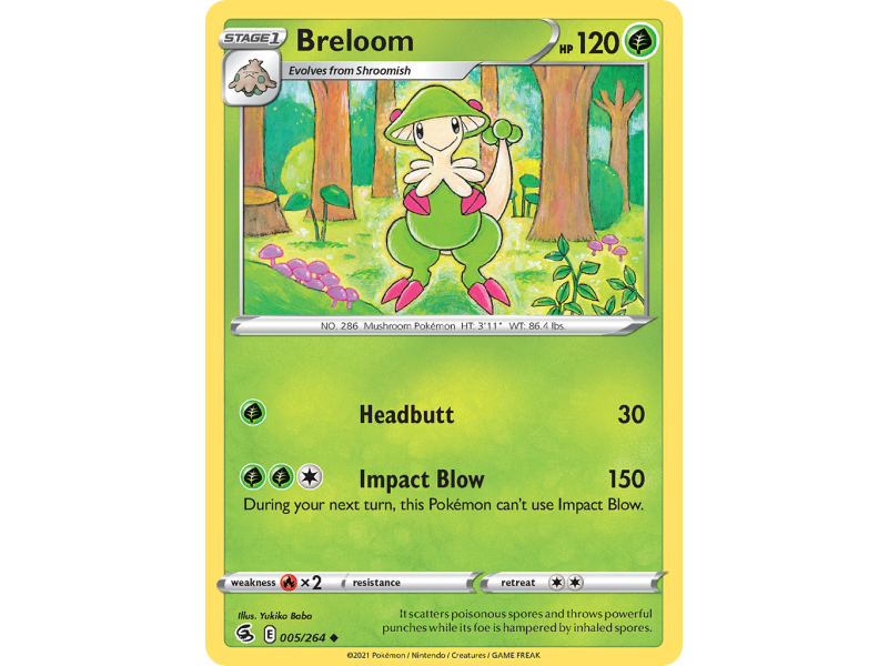 Breloom (Reverse Holo)