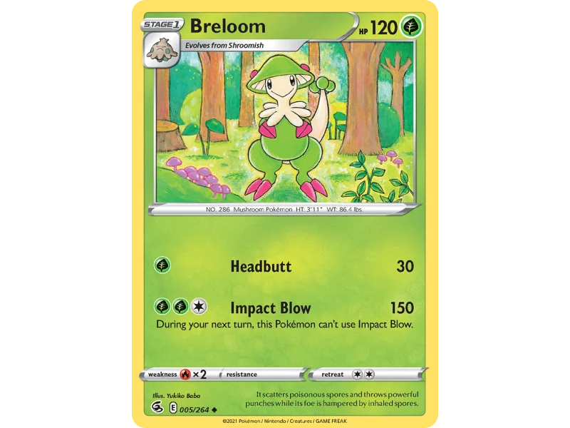 Breloom (Reverse Holo)