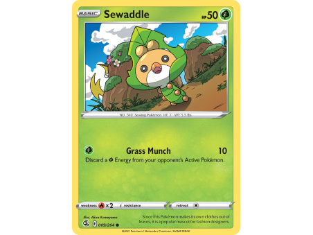 Sewaddle (Reverse Holo)