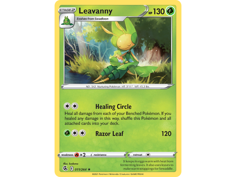 Leavanny (Reverse Holo)
