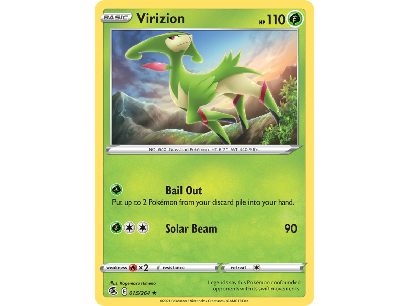 Virizion (Reverse Holo)