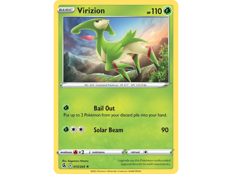Virizion (Reverse Holo)