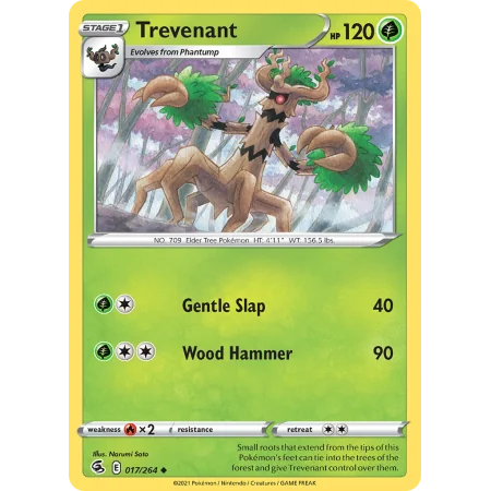 Trevenant (Reverse Holo)