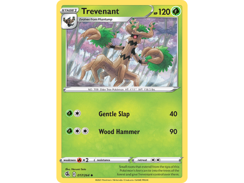 Trevenant (Reverse Holo)