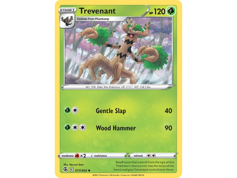 Trevenant (Reverse Holo)