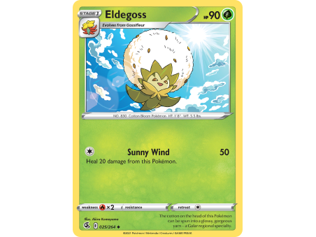Eldegoss (Reverse Holo)