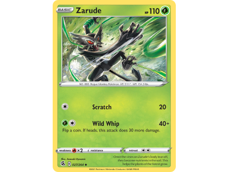 Zarude (Reverse Holo)