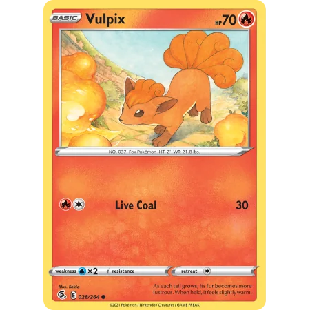 Vulpix (Reverse Holo)