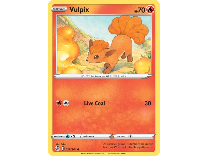 Vulpix (Reverse Holo)