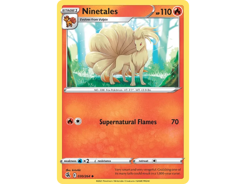 Ninetales (Reverse Holo)