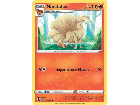 Ninetales (Reverse Holo)