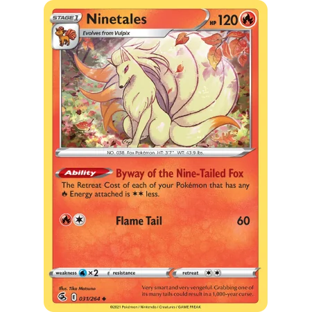 Ninetales (Reverse Holo)