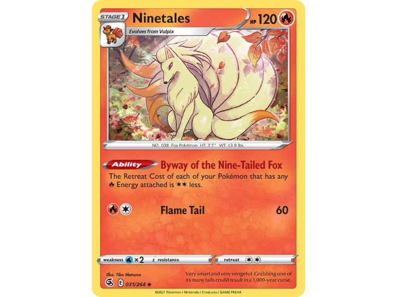 Ninetales (Reverse Holo)