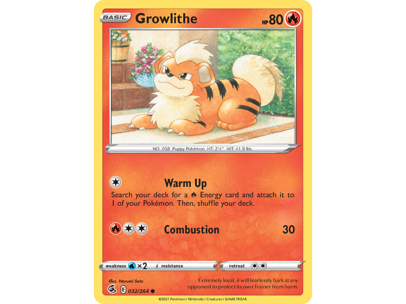 Growlithe (Reverse Holo)