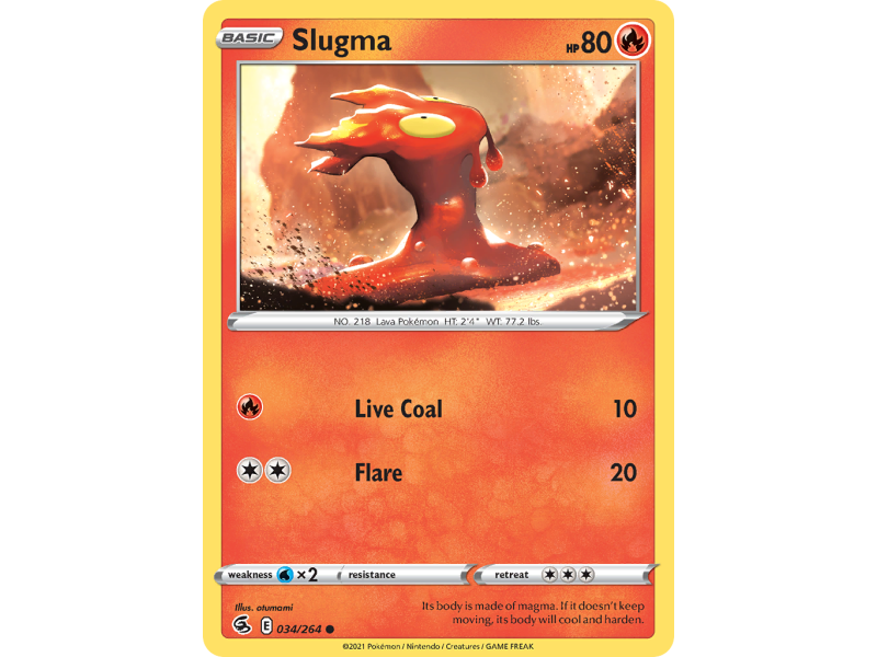 Slugma (Reverse Holo)