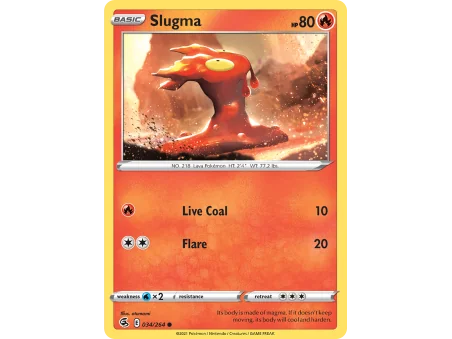 Slugma (Reverse Holo)