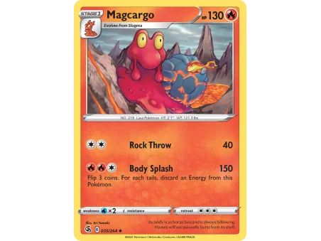 Magcargo (Reverse Holo)