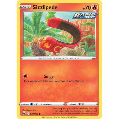 Sizzlipede
