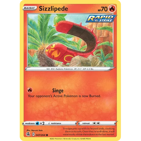 Sizzlipede