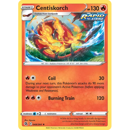 Centiskorch (Reverse Holo)