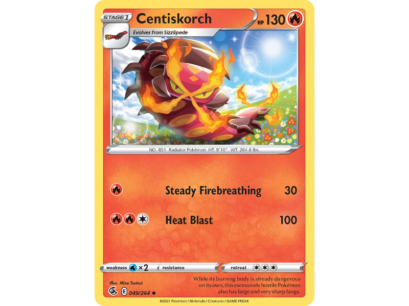 Centiskorch (Reverse Holo)