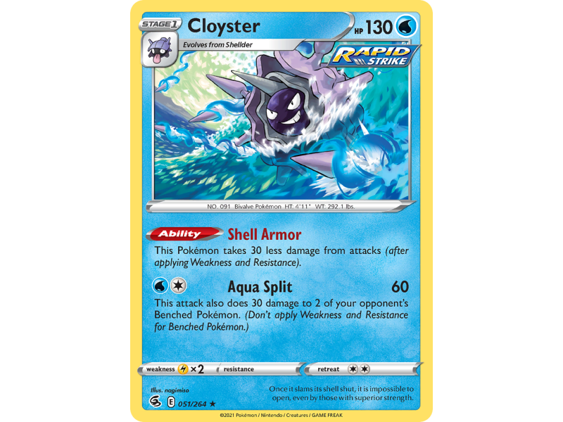 Cloyster (Reverse Holo)