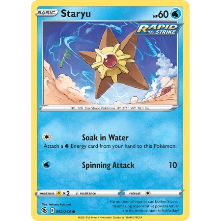 Staryu (Reverse Holo)