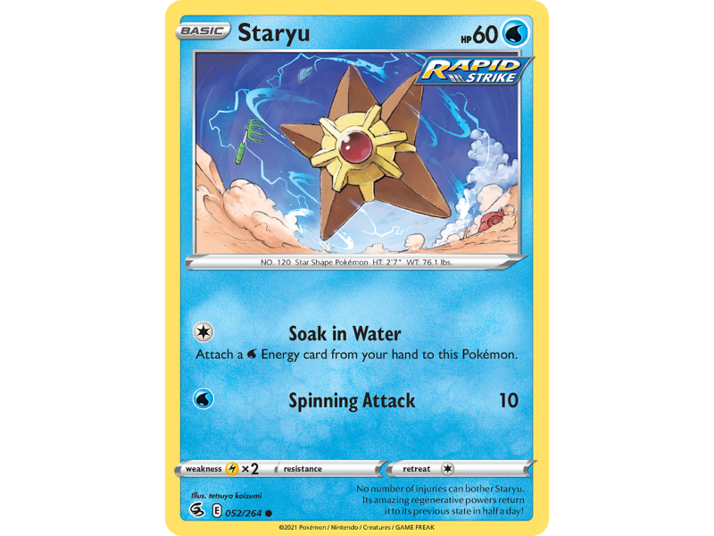 Staryu (Reverse Holo)