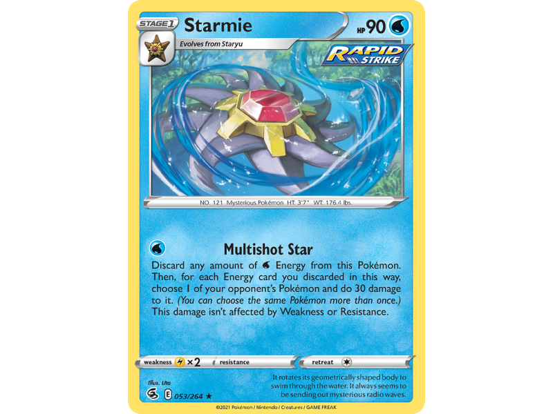 Starmie (Reverse Holo)