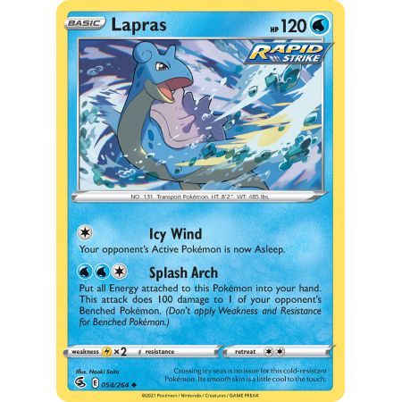 Lapras (Reverse Holo)