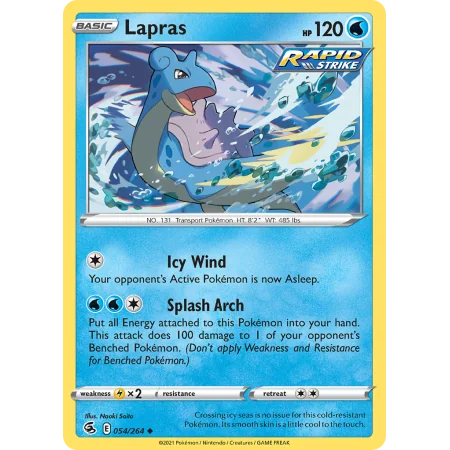 Lapras (Reverse Holo)