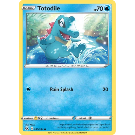 Totodile (Reverse Holo)