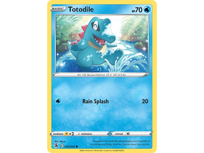 Totodile (Reverse Holo)