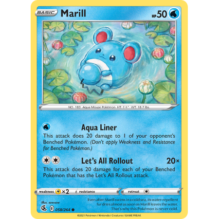Marill (Reverse Holo)
