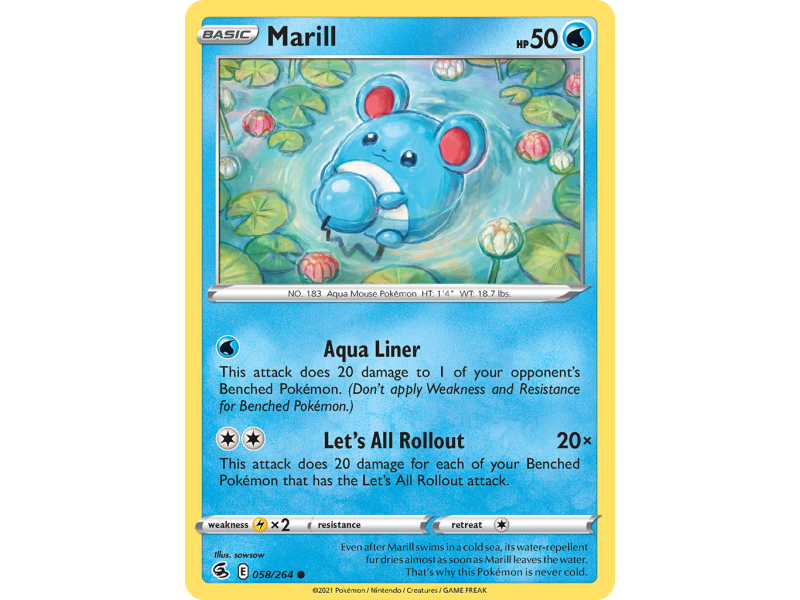 Marill (Reverse Holo)
