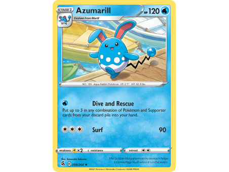 Azumarill (Reverse Holo)