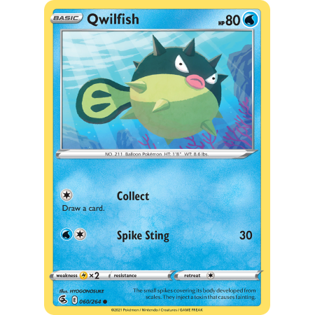 Qwilfish (Reverse Holo)