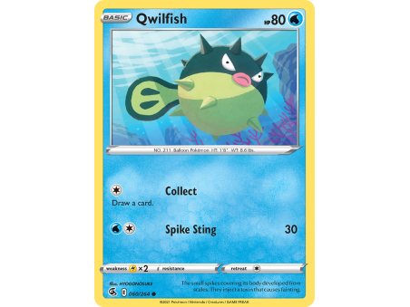 Qwilfish (Reverse Holo)