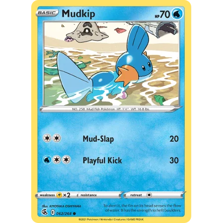 Mudkip (Reverse Holo)