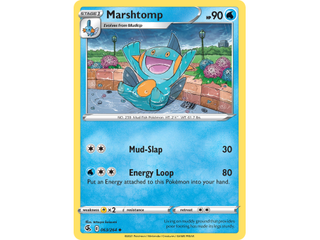 Marshtomp (Reverse Holo)