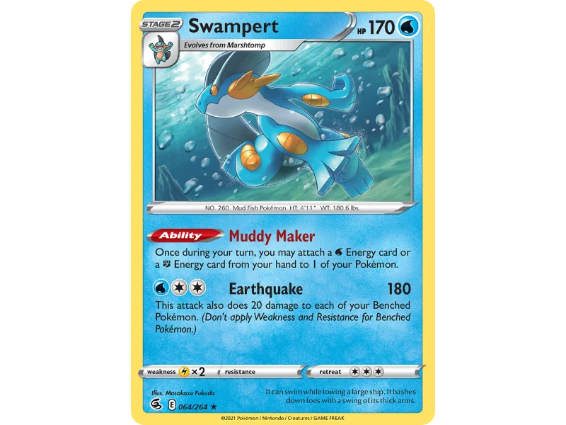Swampert (Reverse Holo)