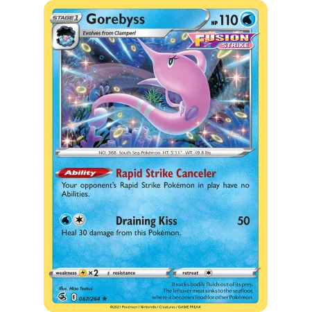 Gorebyss (Reverse Holo)