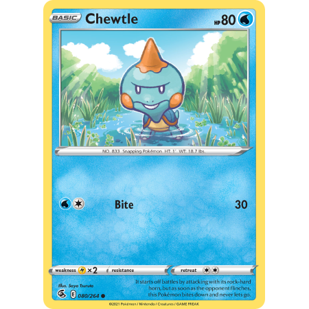Chewtle (Reverse Holo)