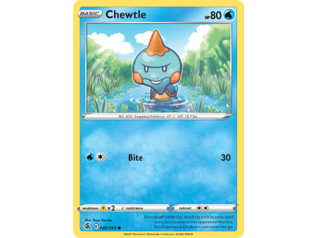 Chewtle (Reverse Holo)