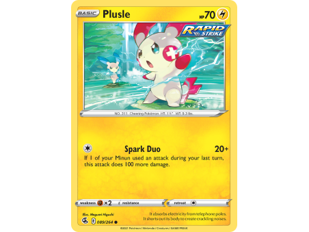 Plusle (Reverse Holo)