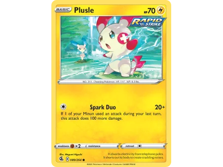 Plusle (Reverse Holo)