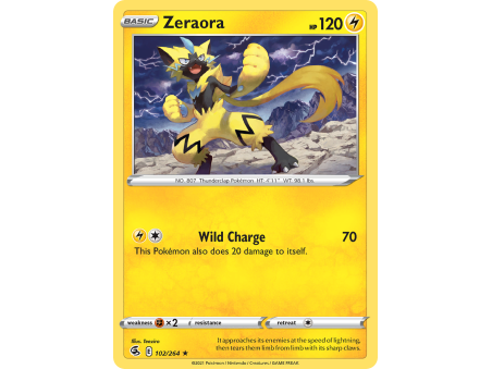 Zeraora (Reverse Holo)