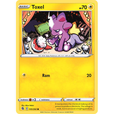 Toxel (Reverse Holo)