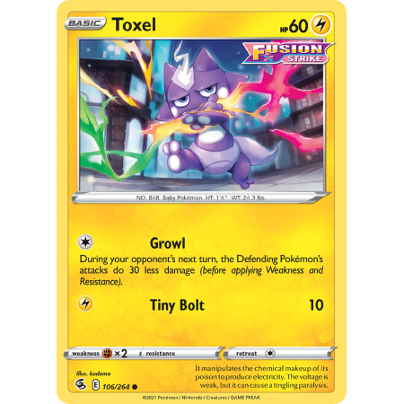 Toxel (Reverse Holo)